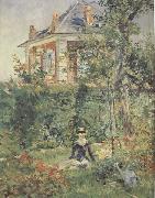 Un coin du jardin de Bellevue (mk40), Edouard Manet